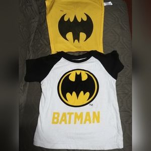 Batman Detachable Cape tShirt Toddler Costume tShirt, 3T